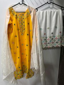 Yellow Palazzo Set