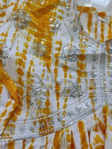 Beautiful Yellow White Kurta