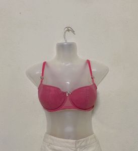 Pintresty Korean Imported Pink Bra