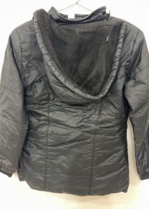 Stylish Black Quilted Jacket