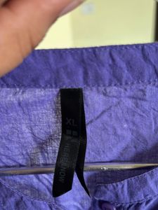 Purple tunic dress