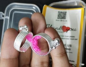 Silver Ring 💍 Pack of 2 ( New )