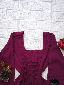Corset Back Pinteresty Kurti🌸