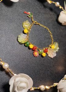 Unique Floral Beaded Bracelet