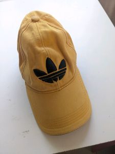 Original Adidas Yellow Branded Cap