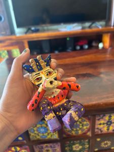 Wooden Rajasthani Musician Doll