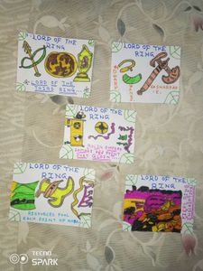 LORD OF THE RING. VIP CARDS.