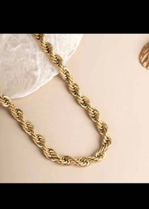 Palmonas Rope Chain 60cm 18kt Plating Anti Tarnish