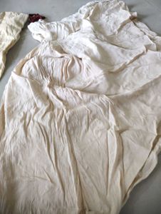 silk patiyala Kurta Set