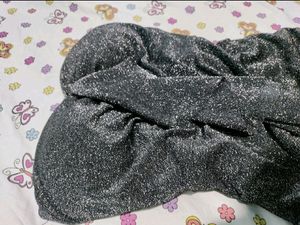 Black Shimmery Party Dress