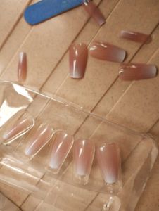 11 Ombre Press-On Nails