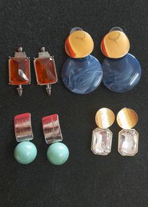 Set Of 4 Earings Mixed