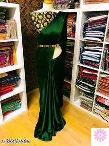 Elegant Velvet Saree