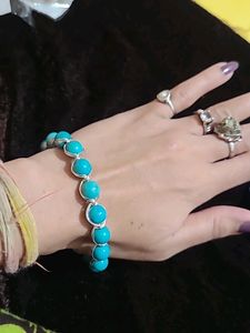 Natural Firoza (Turquoise) Bracelet New