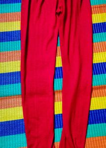 Red &amp; Black Leggings