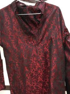 Elegant Maroon Kurta