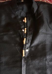 Black Kurta For Man