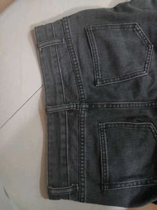 Urbanic High Waisted Straight Fit Grey Jeans - S