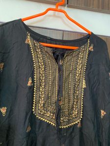 Black Printed Kurti