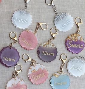 Resin Keychain Customised