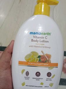 Mamaearth Vitamin C Body Lotion (400ml)