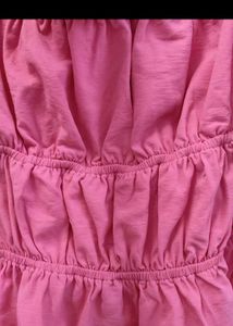 Newme Hot Pink 🌸Ruffled Crop🌸Top