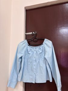 Blue Cute Top