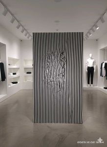 Striped Black &amp; White Shirt