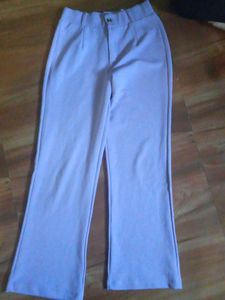 Light Purple Flared Pants