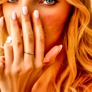 Personalized Initial Stacking Ring