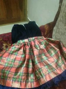 Cute Plaid Girls Dress