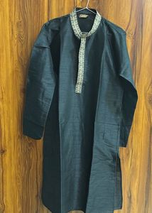 Elegant Black Kurta