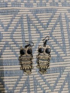 Owl Dangle Earrings