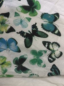 Butterfly Print Skirt