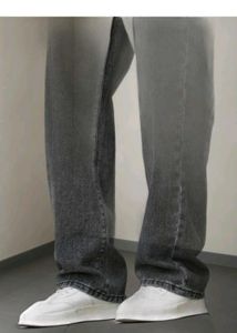 Baggy Black Wash Jeans