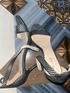 Stylish Striped Stilettos