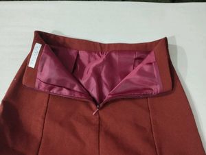 Ruffled Hem Mini Skirt