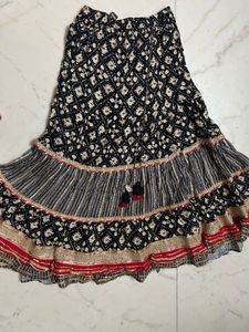 Boho Print Ethnic Skirt