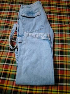 Light Blue Cargo Jeans