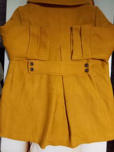 Chic Mustard Peacoat
