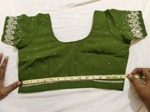 New Heavy Work Fancy Saree With Stitched Blouse (UnUsed)