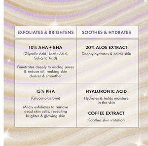 mCaffeine Super Glow Flash Facial Mask