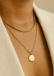 AND Contempo Layered Gold plated Necklace