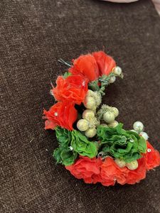 Party wear Flower Bun