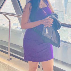 Purple Dress @ Half Price 200