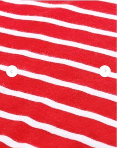 Striped 3/4 Sleeve Top