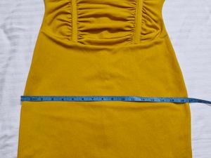 Mustard Long Sleeve Dress