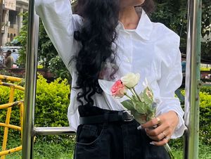 White Oversized Shirt