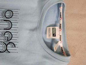 Puma Light Blue Sweatshirt