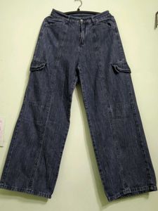 👾 Midnight Baggy Cargo Denim ⚡